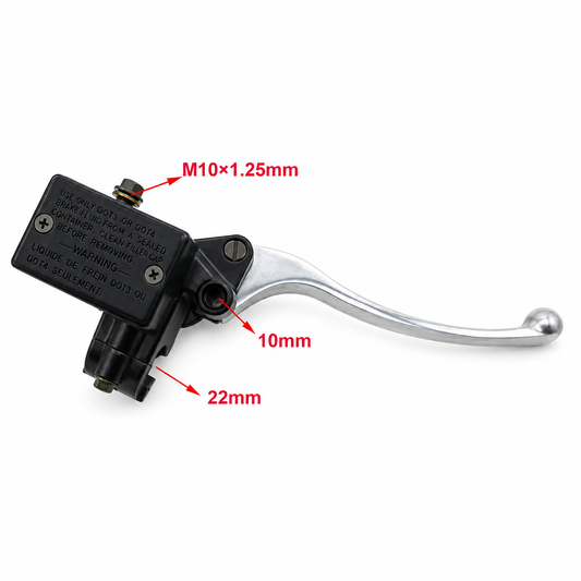 Dirt Racing Front Brake Master Cylinder Lever 70-87 Honda Cb Cm Cmx Cx Ft Gl Kawasaki Kz 15.8mm Double Disc