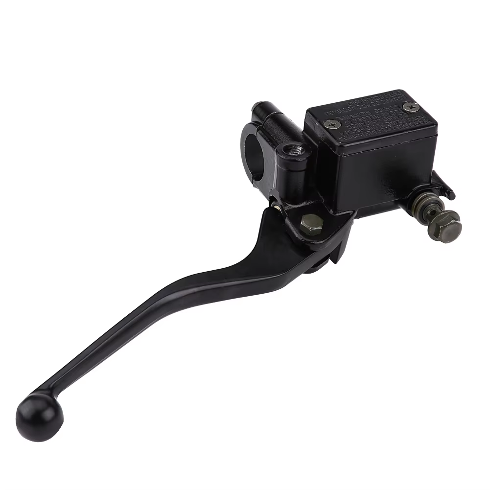 Dirt Racing Front Right Brake Master Cylinder Kawasaki KL600 KLR250 M10 Black