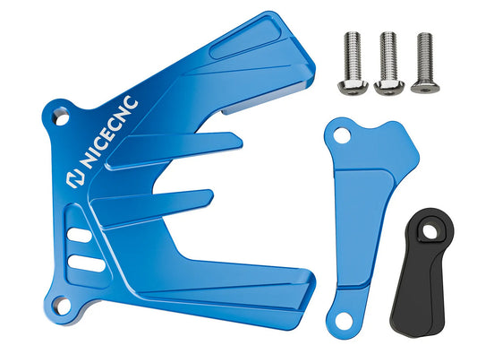 Nicecnc Front Sprocket Guard Blue Yamaha YZ250 2000-2023 YZ250X 5HC-17466-00-00