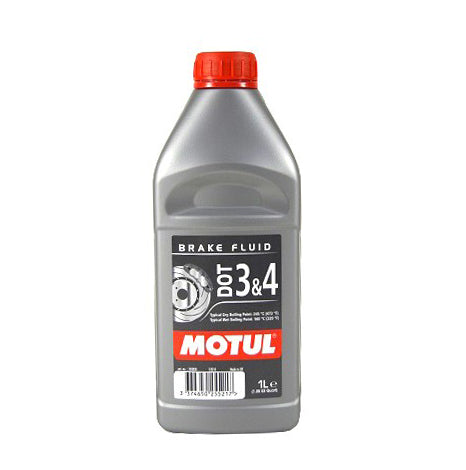 DOT 3 & 4 1 Litre, MOTUL 450378, BOX=12, Specialities, 100% SYNTHETIC