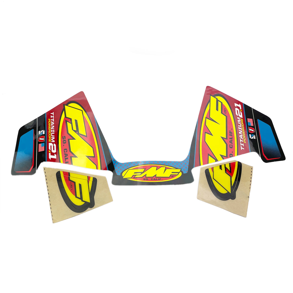 FMF Powercore 2.1 Exhaust Silencer End Cap 1.010 Inch Titanium - FMF 020522