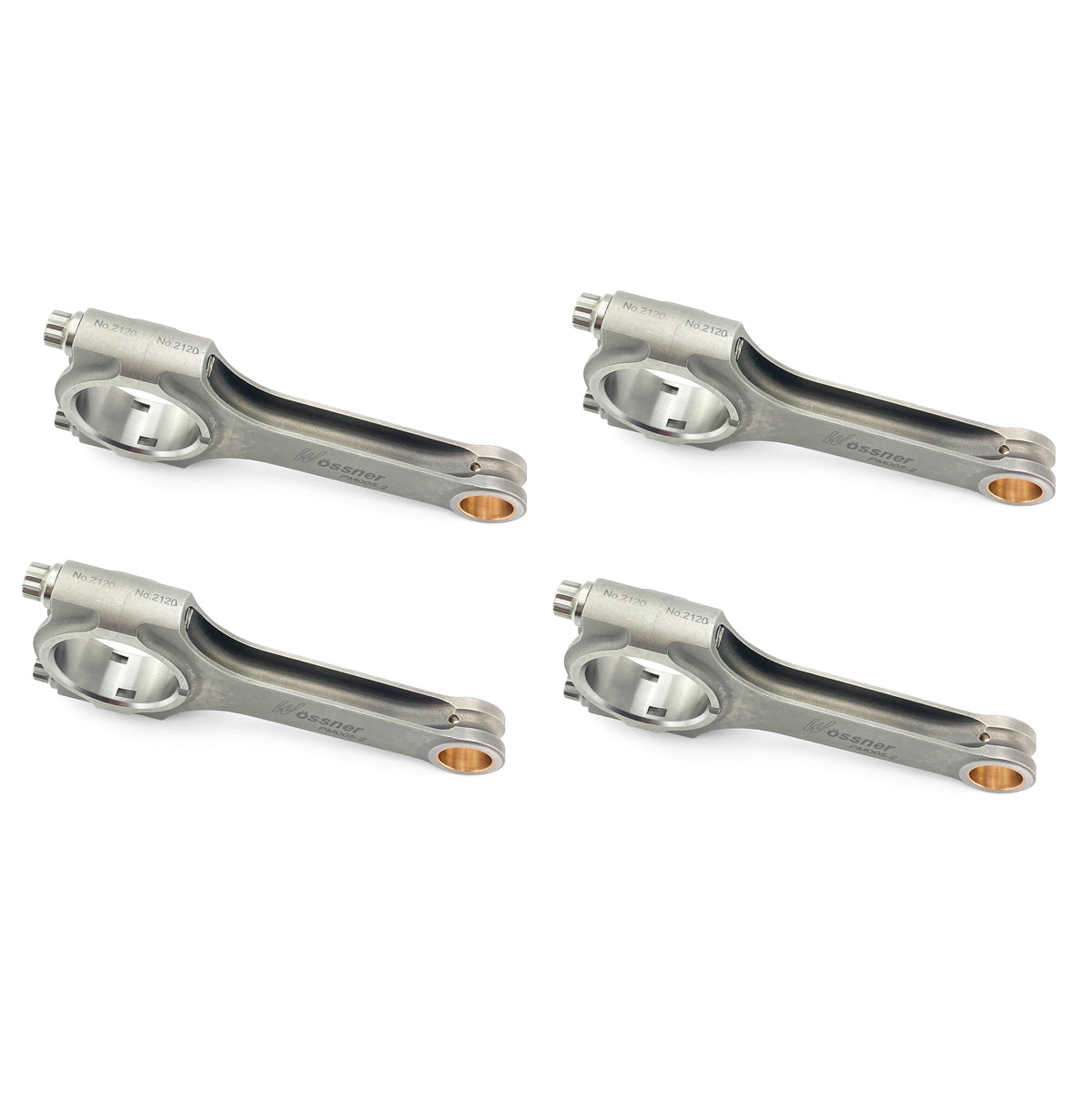 Connecting Rod SET4 Suzuki Wossner KPM005