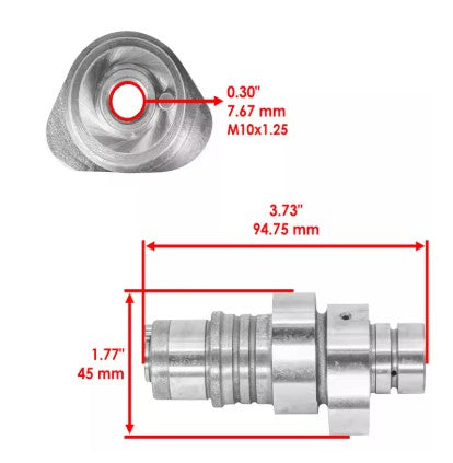 Dirt Racing Camshaft 1989-2005 Kawasaki KLF300B Bayou KLF300C 4X4 12044-1339 12044-1224
