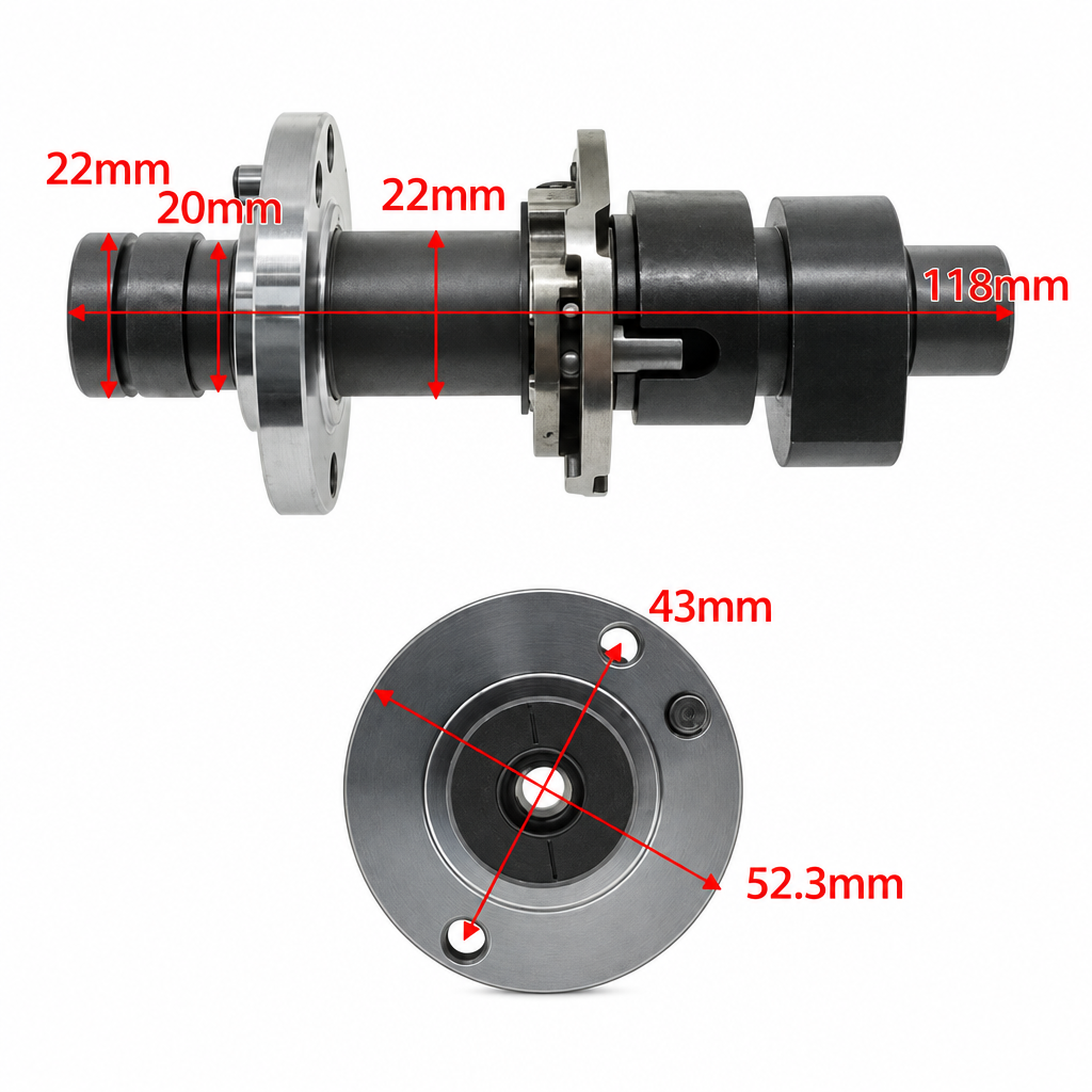 Dirt Racing Camshaft Assembly 96-24 Suzuki Dr Xf 650 Se Freewind 12710-32E01 12840-32E00 12850-32E00