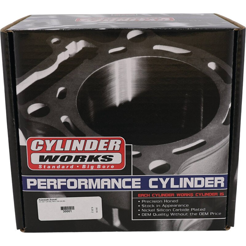 Cylinder Works Cylinder Only RMZ250 KXF250 77, Works Cylinder 30001 Std Bore