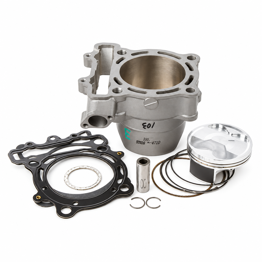 Cylinder Works Cylinder Kit RMZ250 KXF250 80, Works Cylinder 31001-K01 Big Bore