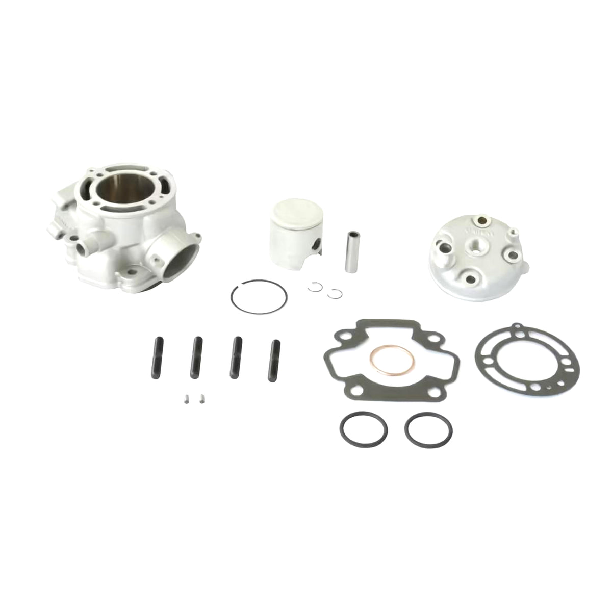 Cylinder Full Kit 50mm Kawasaki KX 65 02-25, Athena P400250100007 80CC Big Bore, (piston included)