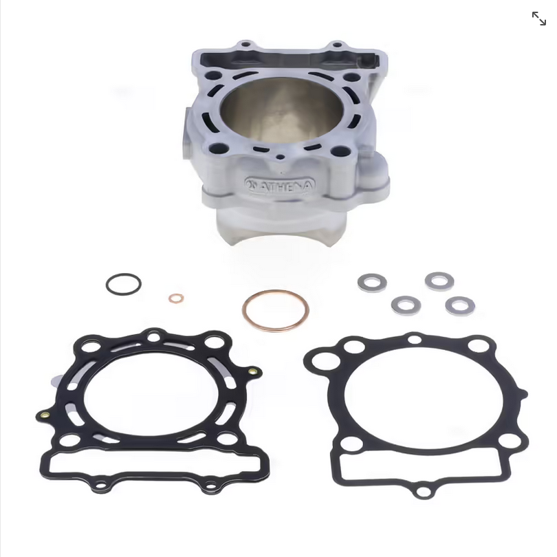 Cylinder Kit 78mm Kawasaki KX 250 21-26, Athena EC250-028 Std Bore, (Piston not included)