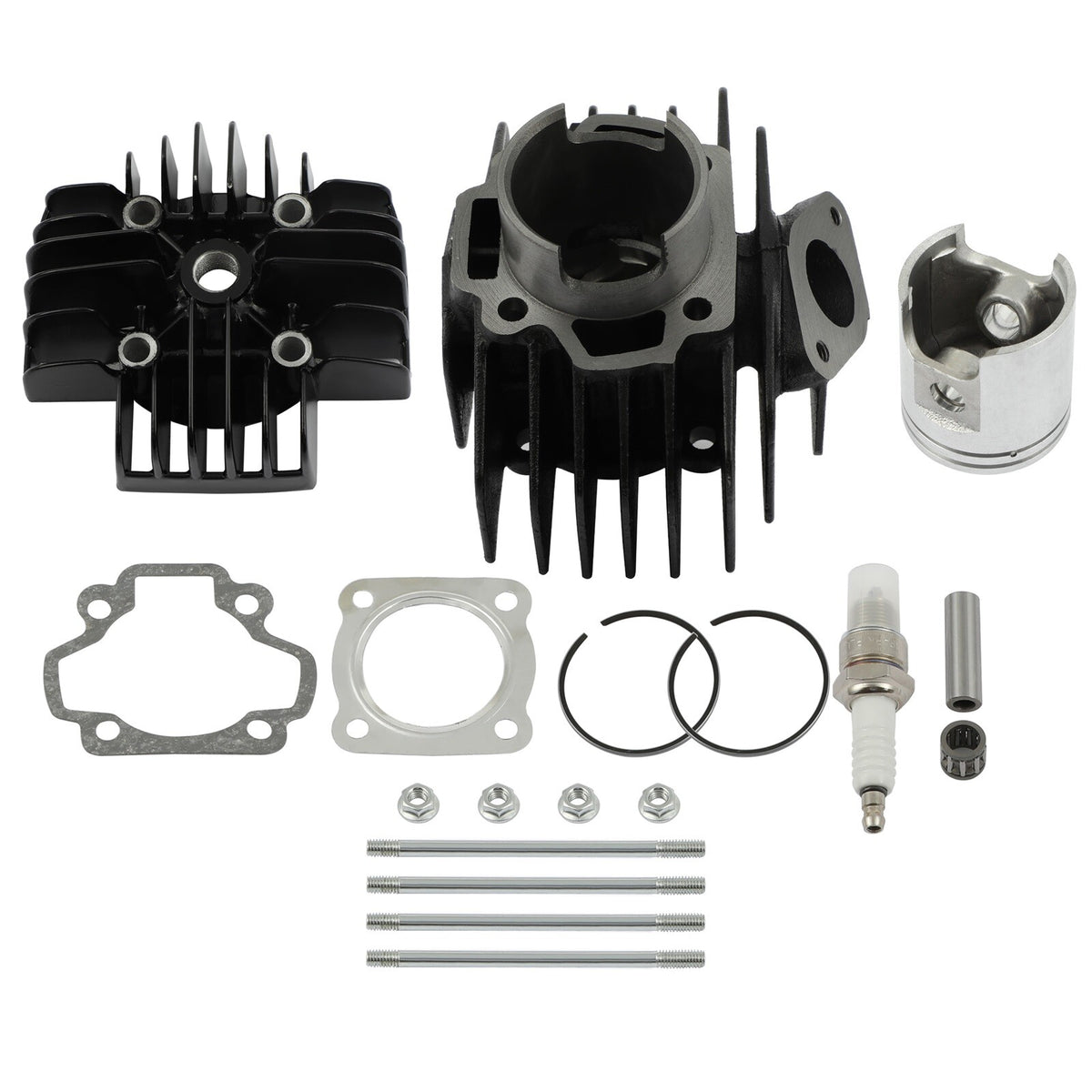 Dirt Racing Cylinder Kit Big Bore 44.00mm Yamaha Pw 50 Qt 60 4J2-11111-00-00