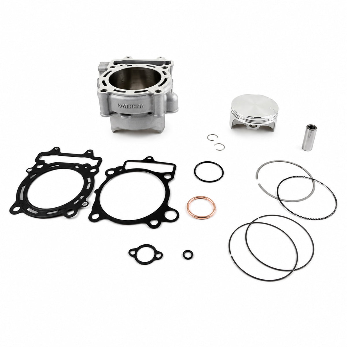 Cylinder Full Kit 96MM Kawasaki KX 450 16-18, Athena P400250100022 Std Bore, (Piston included)