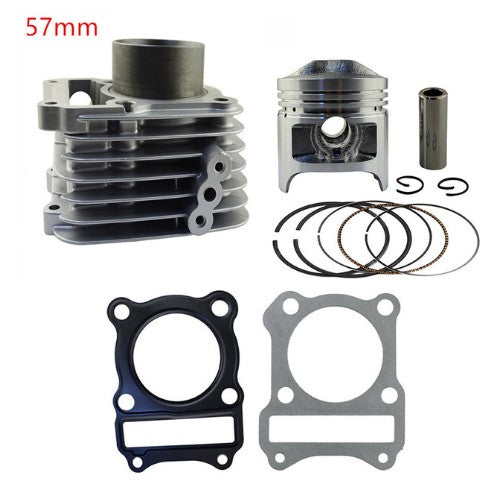 Dirt Racing Cylinder kit 57mm Piston Set with Gasket Kits Suzuki 12111-05202-0F0 DR-Z125 DR-Z125L 2003-2017 DR125 1994-2002