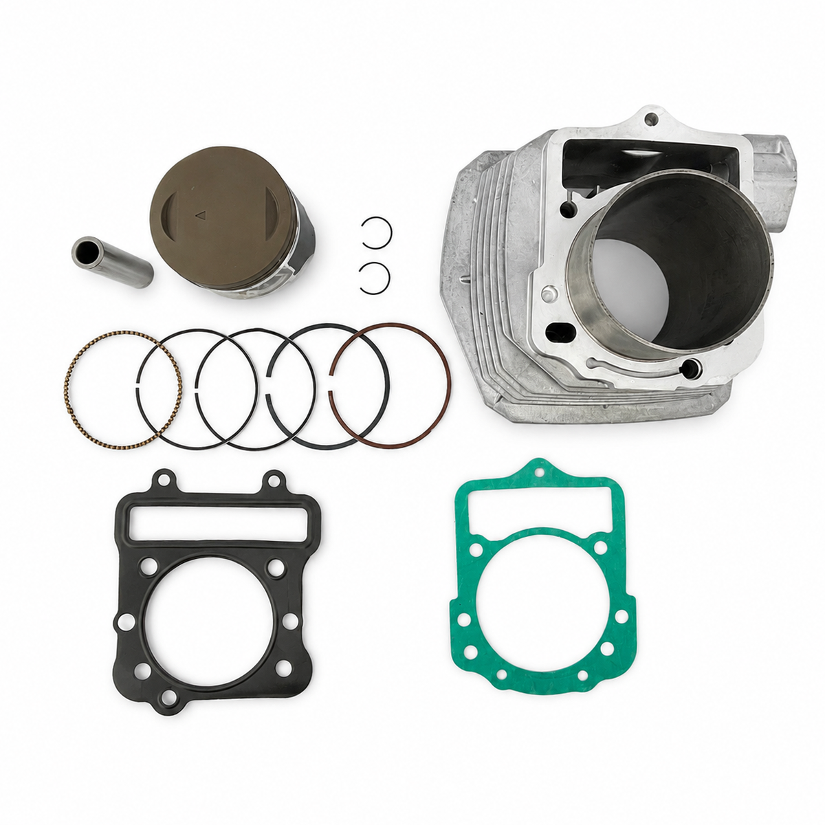 Dirt Racing Cylinder Piston Kit 76mm 1989-2004 Kawasaki Bayou Prairie Lakota KLF300B 11060-1652