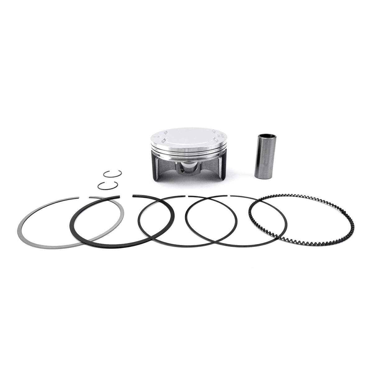 Piston Kit 04-17 XT660R 101mm, Forged Wossner 8617D100