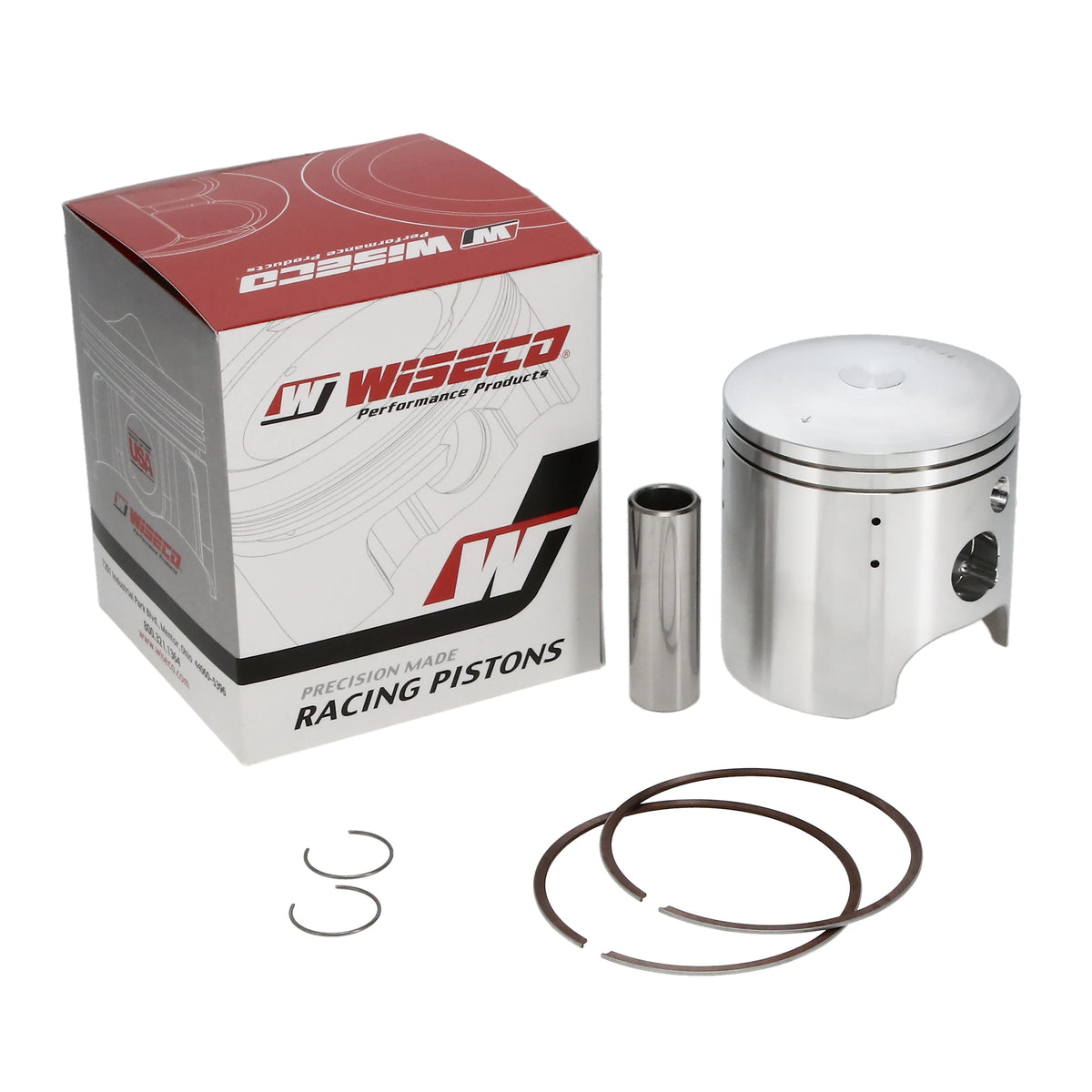 Piston Kit 86-04 KDX200 67.00, Wiseco 711M06700 Pro-Lite