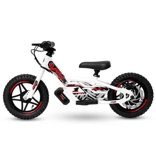 Amped A10 Electric Balance Bike – 18 V Li-ion | 150 W Hub Motor