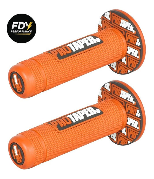 Orange Pro Taper Handlebar Grips – Premium Universal 7/8”