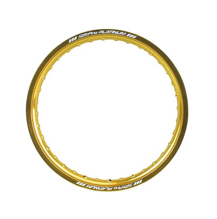 Rim 215-18 32H Gold Sm Pro, Gloss Platinum Alloy Rim, RP84.02.32