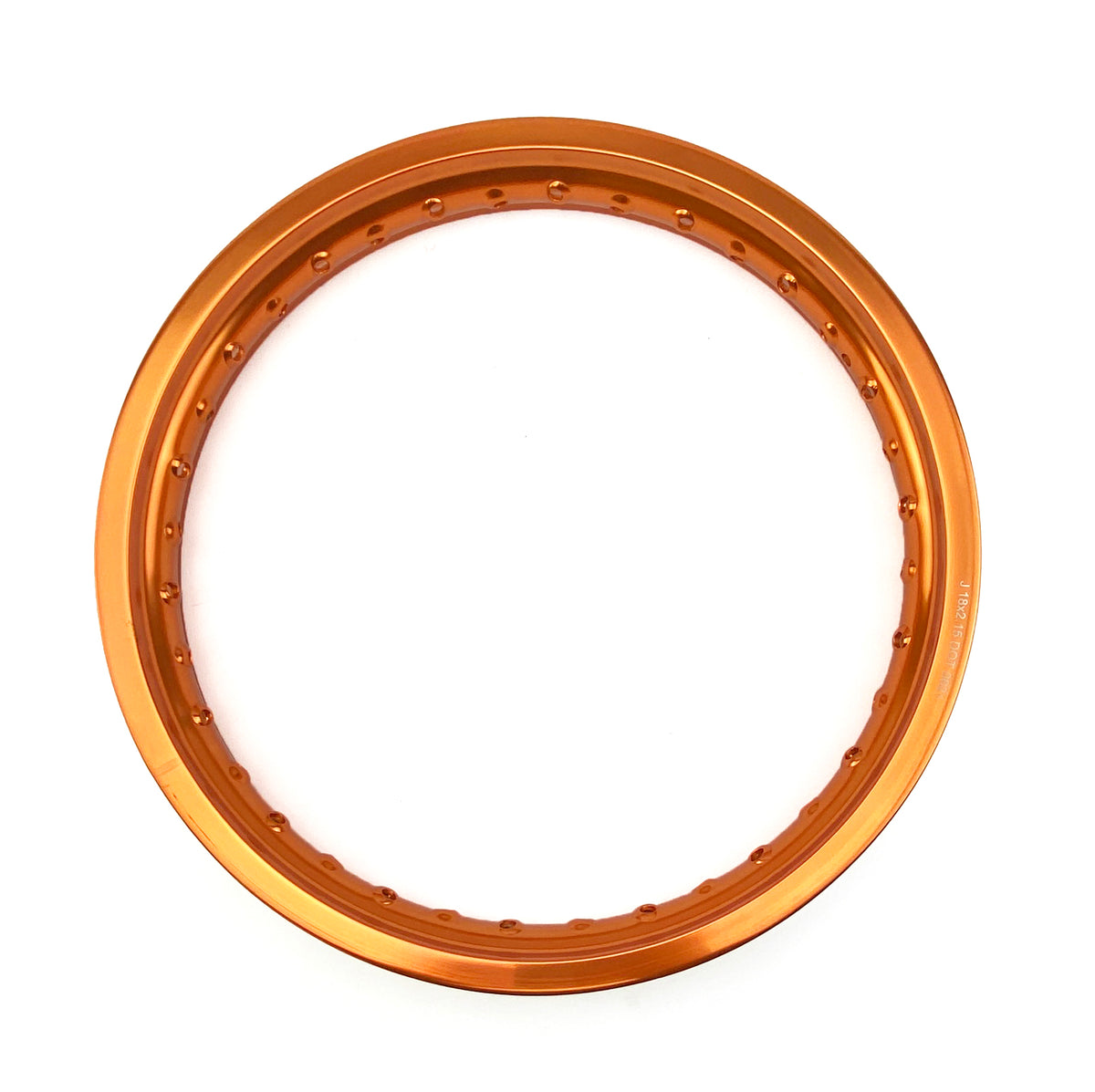 Mtx Parts Rim 215 x 18 36H Mtx Moto Alloy Rim Orange 85-135