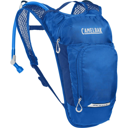 CAMELBAK KIDS' MINI M.U.L.E. HYDRATION PACK 3L WITH 1.5L RESERVOIR 2023: BLUE CBKMMB5
