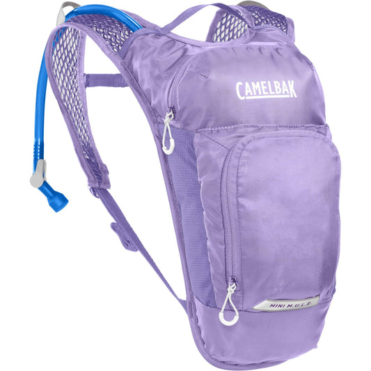 CAMELBAK KIDS' MINI M.U.L.E. HYDRATION PACK 3L WITH 1.5L RESERVOIR 2023: LAVENDER CBKMMB5