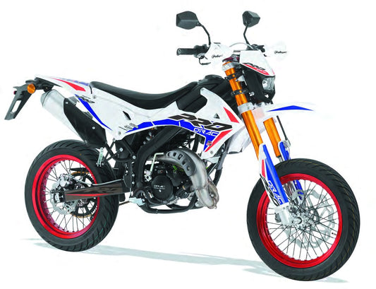 DRAC Supermoto RE Northern Lights 50 Road Legal Supermoto White