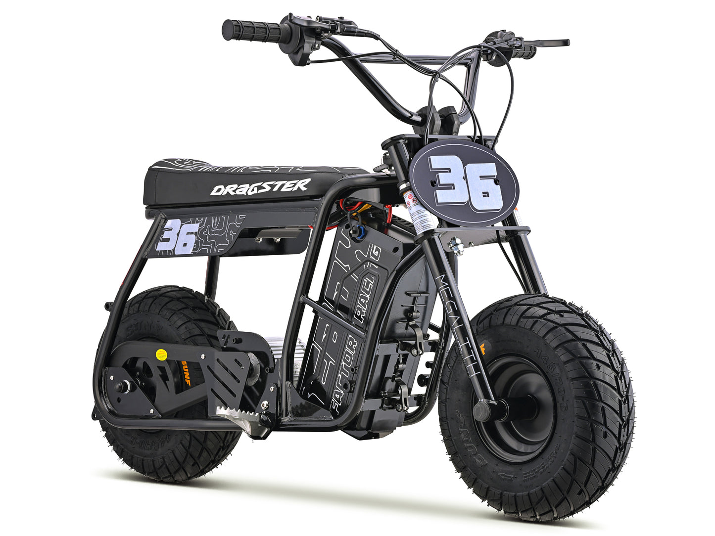EBOX Dragster 2.0 kW Electric Mini Bike – 2000 W Brushless DC – 60 V 18.2 Ah Lithium – Finance Available