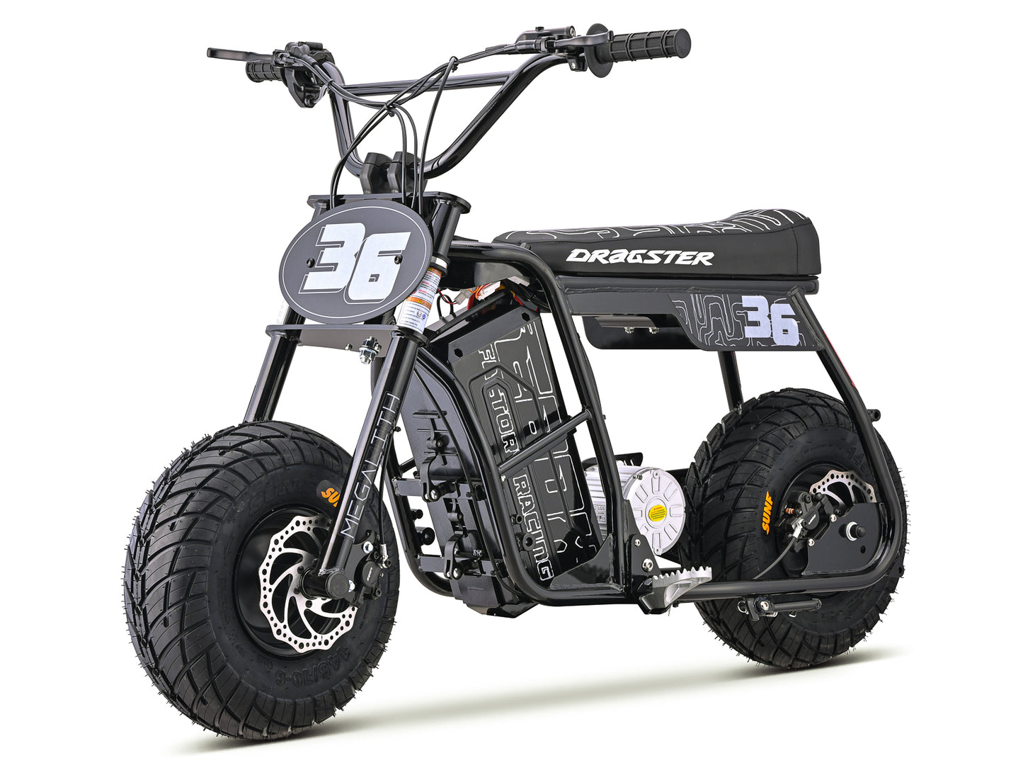 EBOX Dragster 2.0 kW Electric Mini Bike – 2000 W Brushless DC – 60 V 18.2 Ah Lithium – Finance Available