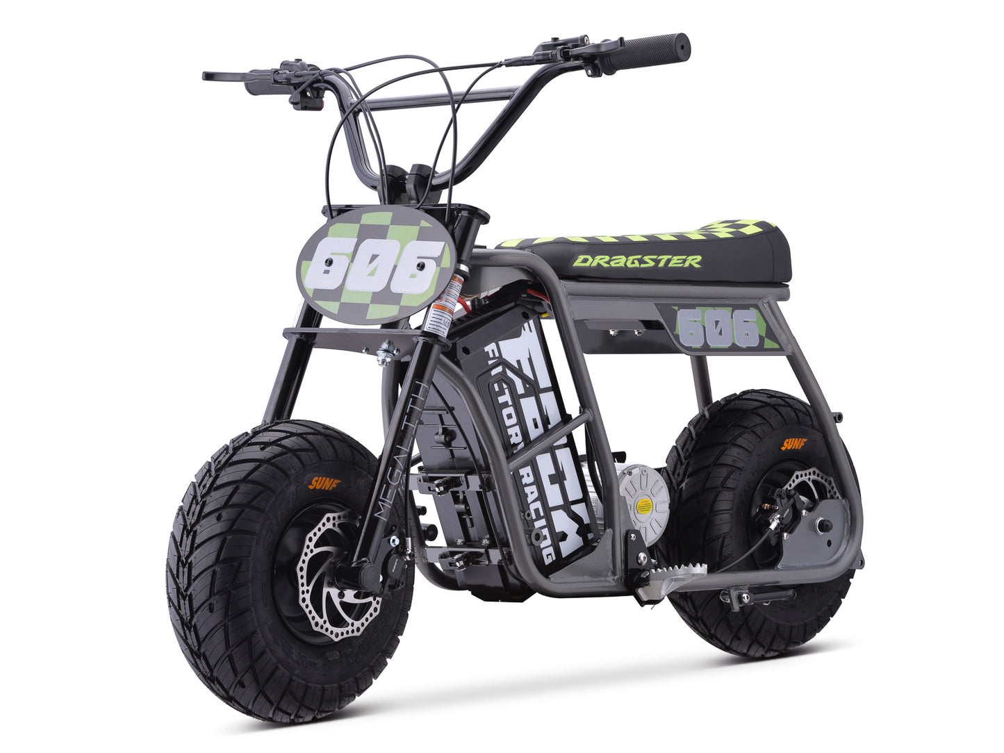 EBOX Dragster 2.0 kW Electric Mini Bike – 2000 W Brushless DC – 60 V 18.2 Ah Lithium – Finance Available