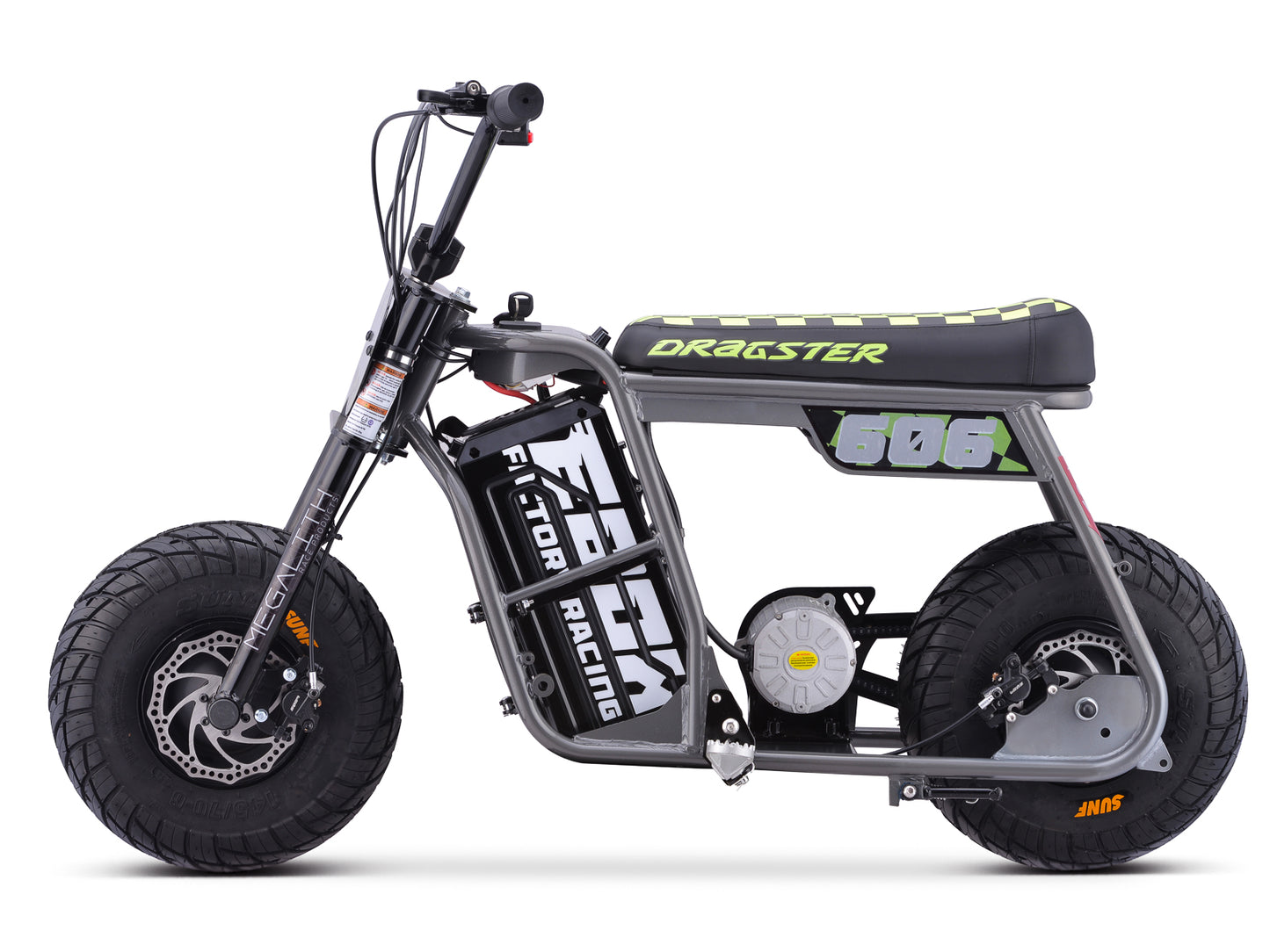 EBOX Dragster 2.0 kW Electric Mini Bike – 2000 W Brushless DC – 60 V 18.2 Ah Lithium – Finance Available