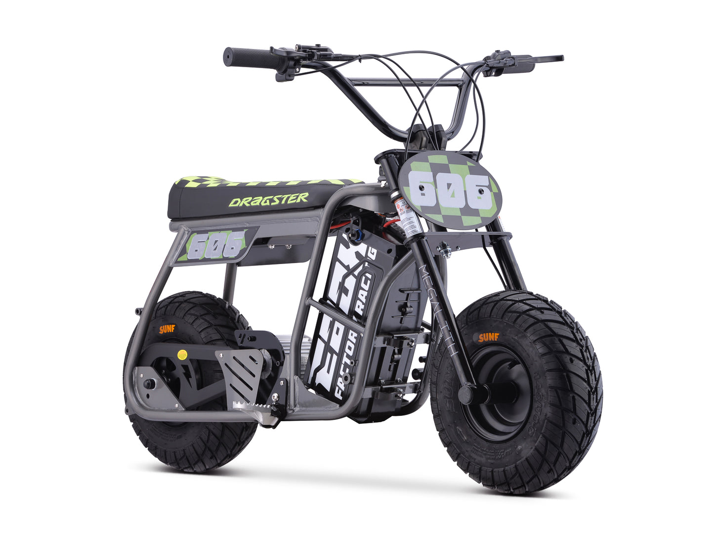 EBOX Dragster 2.0 kW Electric Mini Bike – 2000 W Brushless DC – 60 V 18.2 Ah Lithium – Finance Available