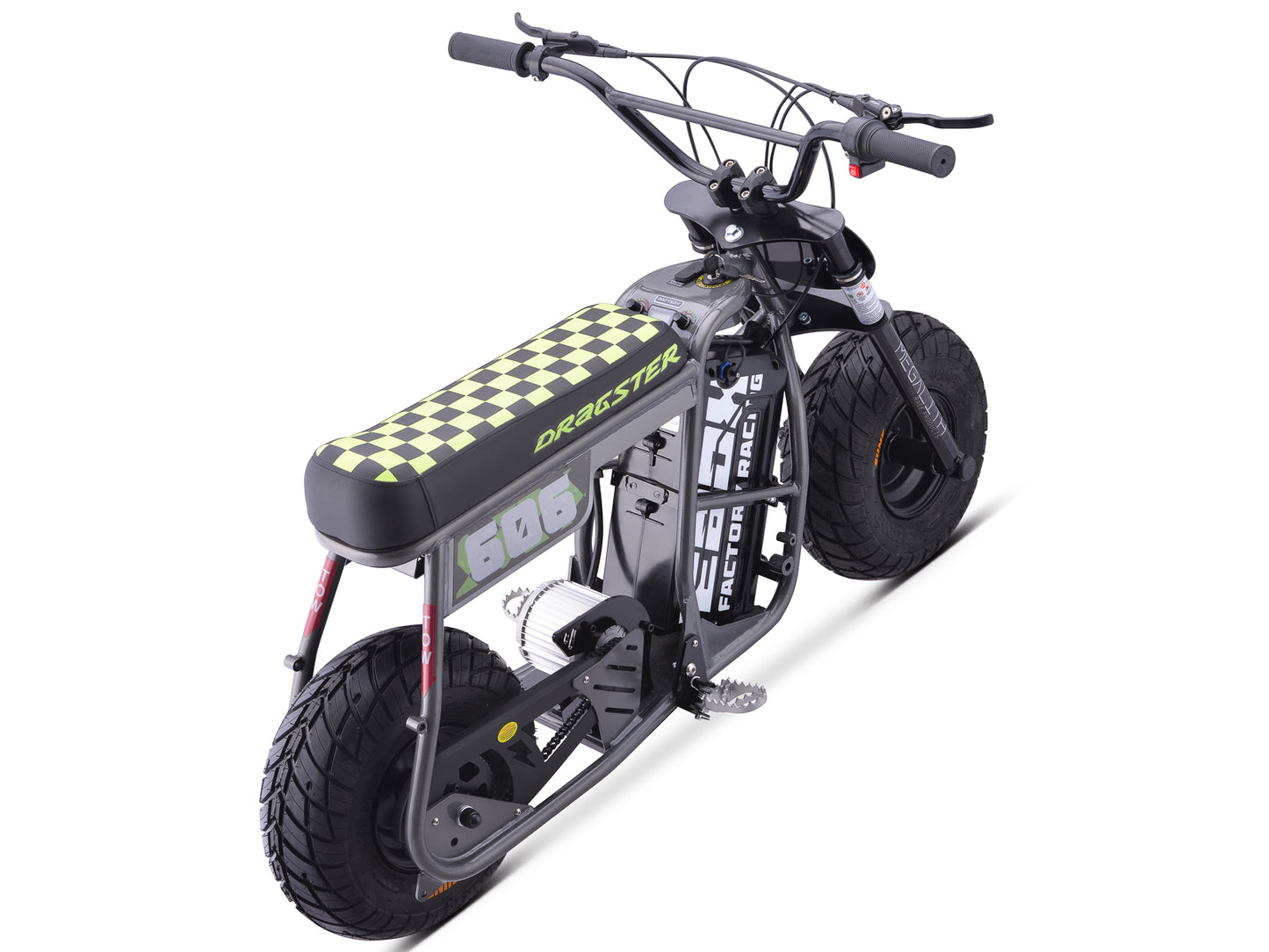 EBOX Dragster 2.0 kW Electric Mini Bike – 2000 W Brushless DC – 60 V 18.2 Ah Lithium – Finance Available