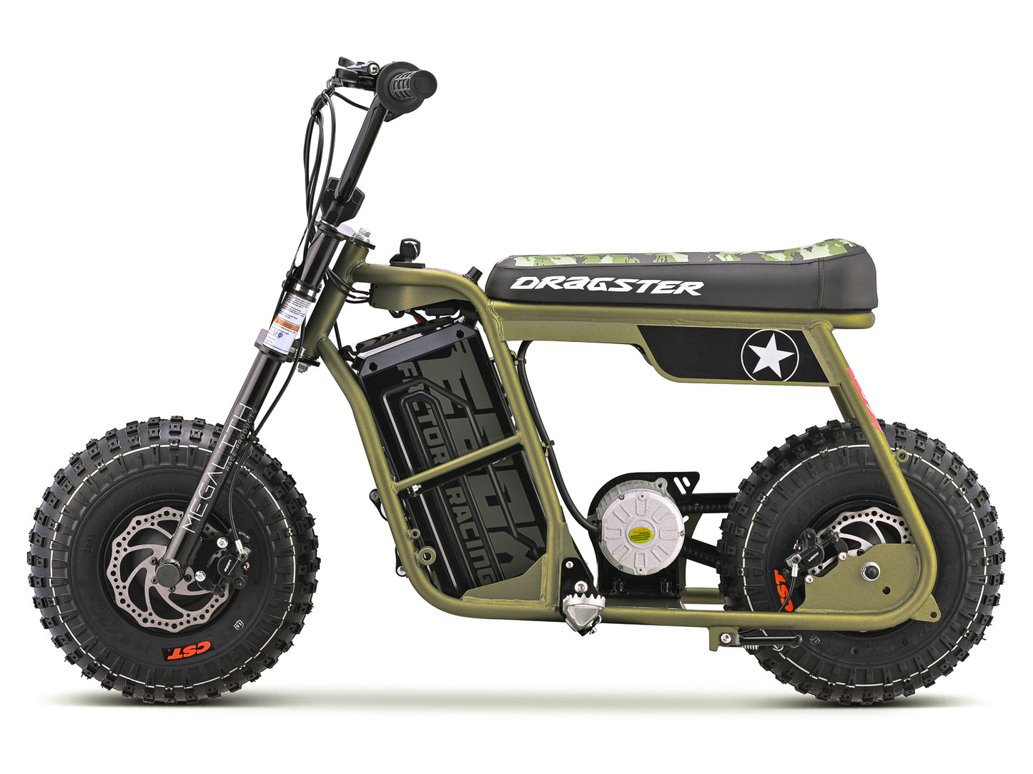 EBOX Dragster 2.0 kW Electric Mini Bike – 2000 W Brushless DC – 60 V 18.2 Ah Lithium – Finance Available