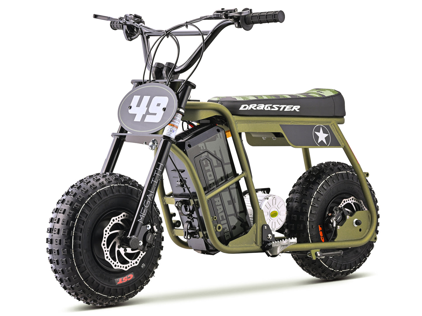 EBOX Dragster 2.0 kW Electric Mini Bike – 2000 W Brushless DC – 60 V 18.2 Ah Lithium – Finance Available
