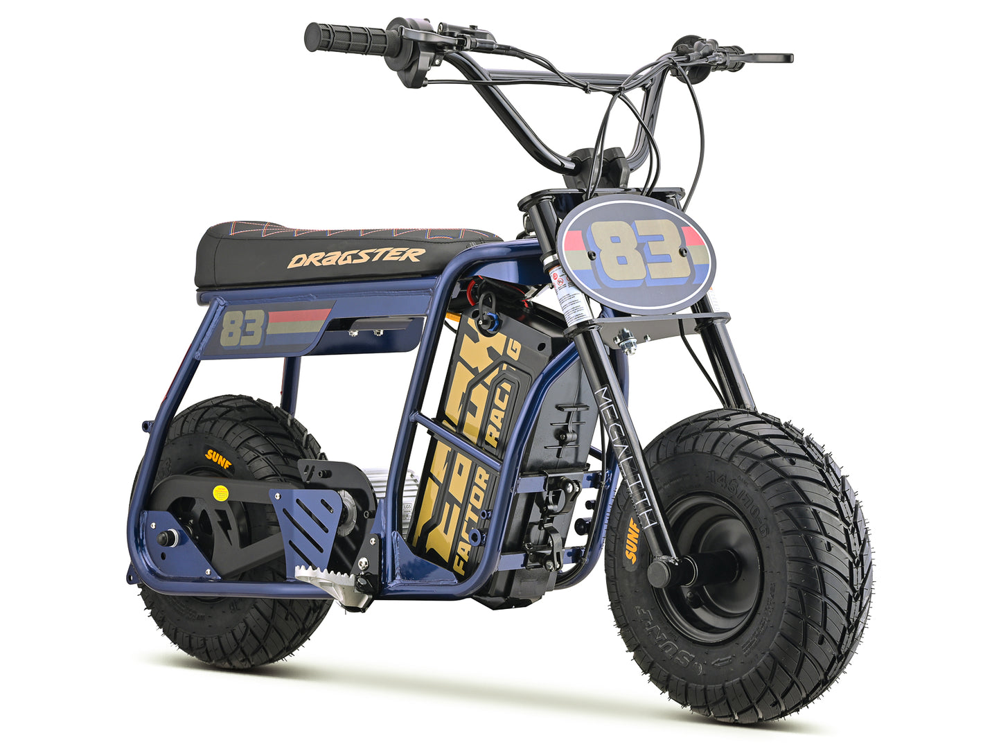EBOX Dragster 2.0 kW Electric Mini Bike – 2000 W Brushless DC – 60 V 18.2 Ah Lithium – Finance Available