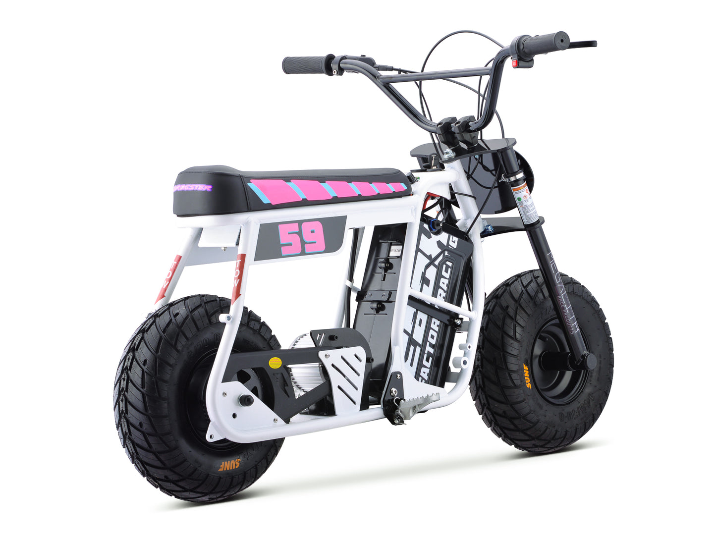 EBOX Dragster 2.0 kW Electric Mini Bike – 2000 W Brushless DC – 60 V 18.2 Ah Lithium – Finance Available