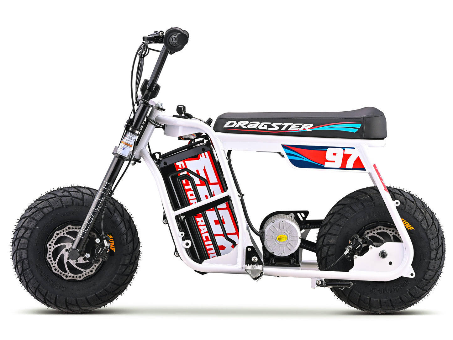 EBOX Dragster 2.0 kW Electric Mini Bike – 2000 W Brushless DC – 60 V 18.2 Ah Lithium – Finance Available