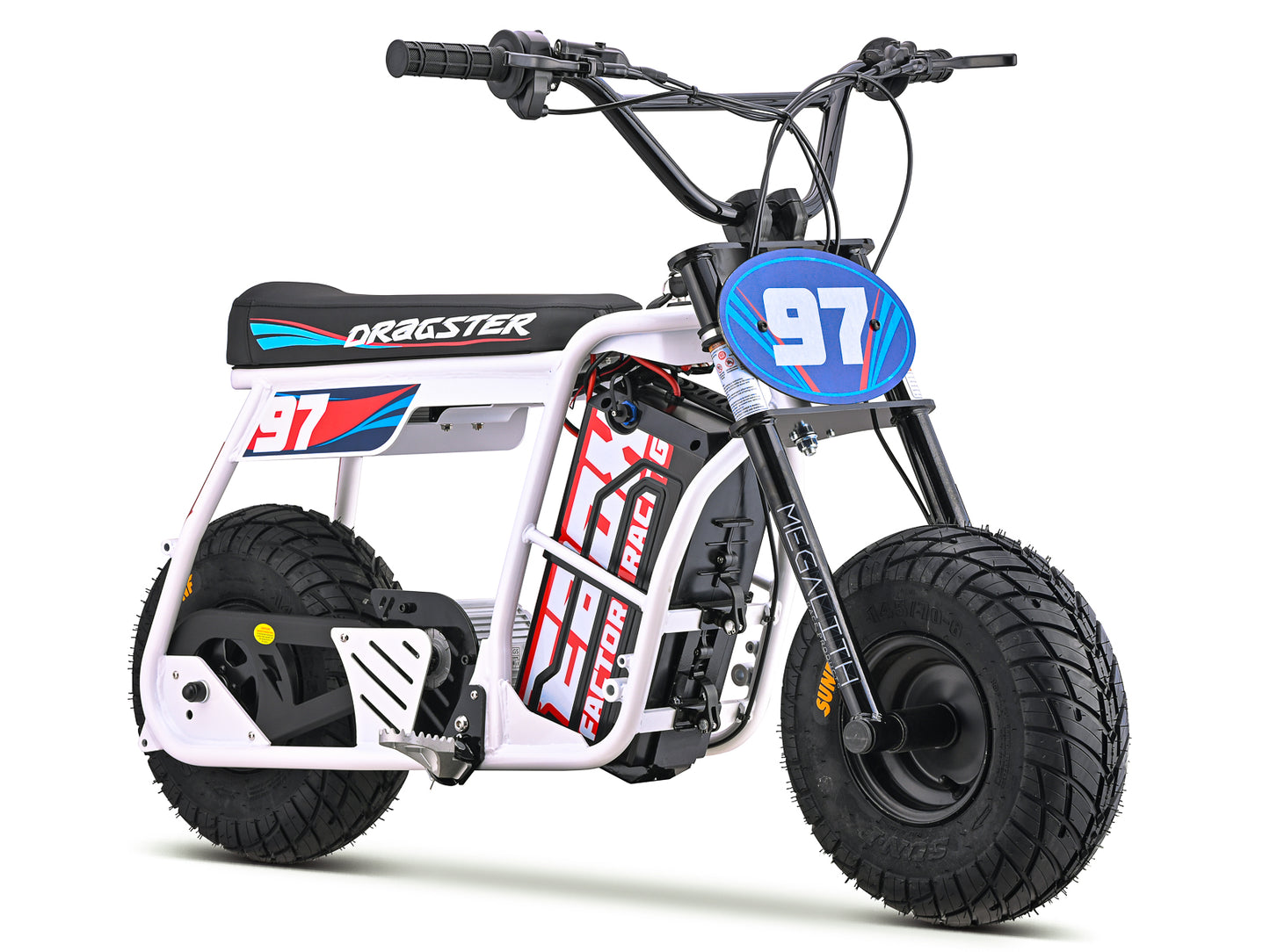 EBOX Dragster 2.0 kW Electric Mini Bike – 2000 W Brushless DC – 60 V 18.2 Ah Lithium – Finance Available