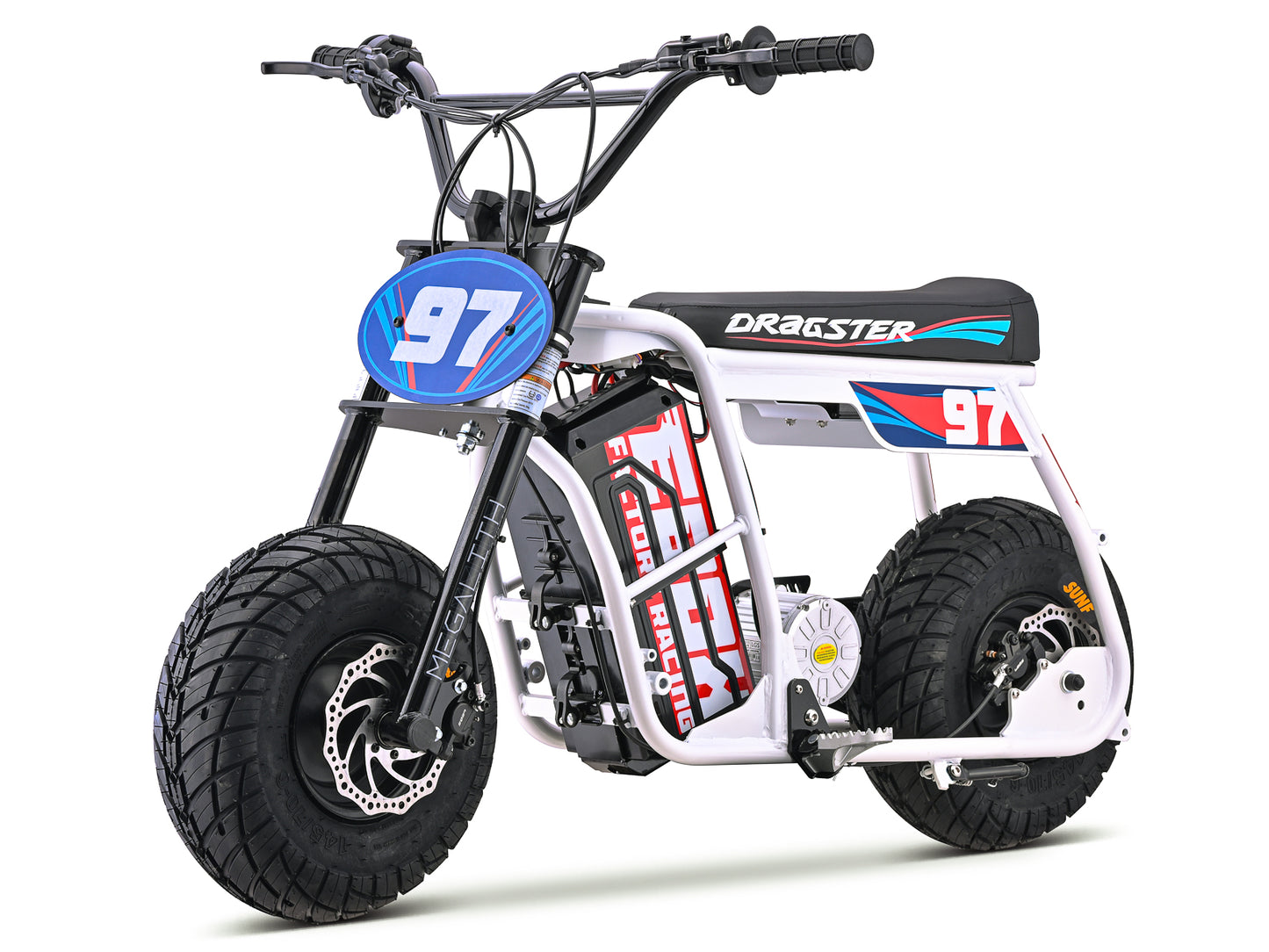 EBOX Dragster 2.0 kW Electric Mini Bike – 2000 W Brushless DC – 60 V 18.2 Ah Lithium – Finance Available