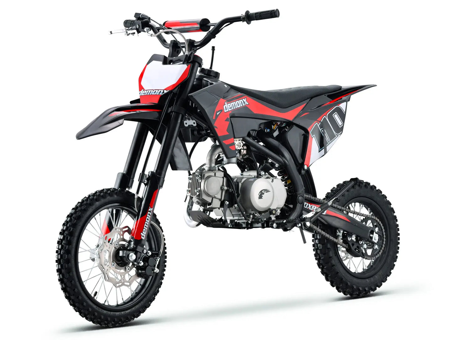 Demon X DXR110 Pit Bike | 110cc Semi Automatic | 14/12 Wheels