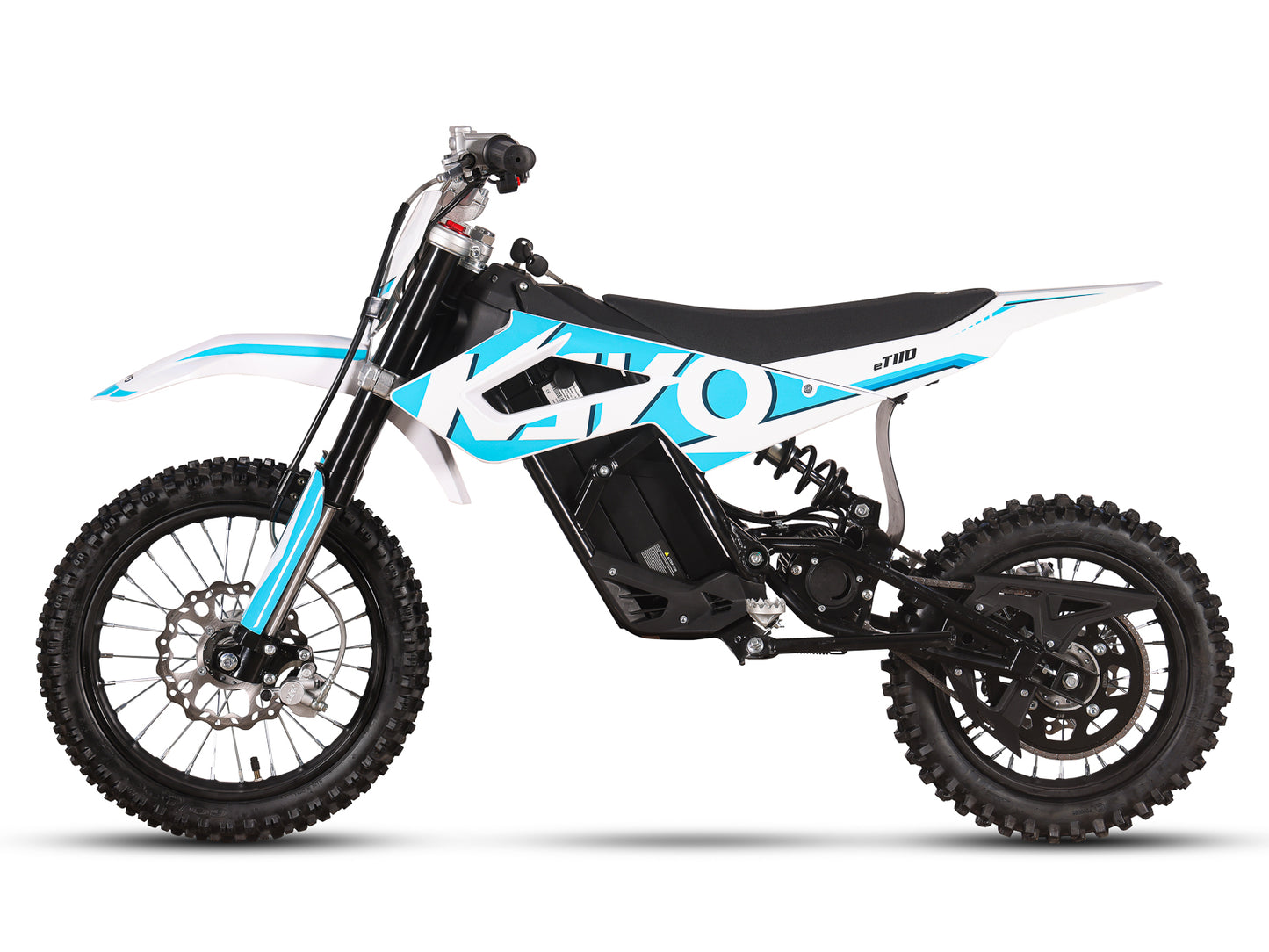 Kayo eT110 Electric Dirt Bike – 1000 W (2.5 kW Peak) Brushless DC – 60 V 18.2 Ah Lithium – Brand New – Finance Available
