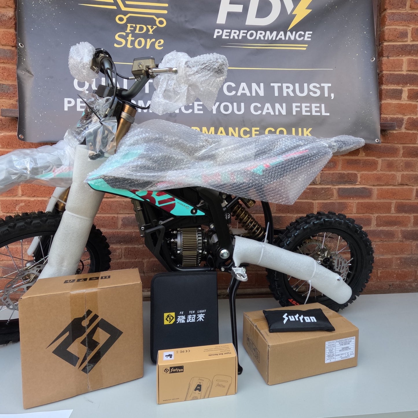 2025 Sur-Ron Hyper Bee – Blue – 12kW Electric Off-Road Bike – Finance Available