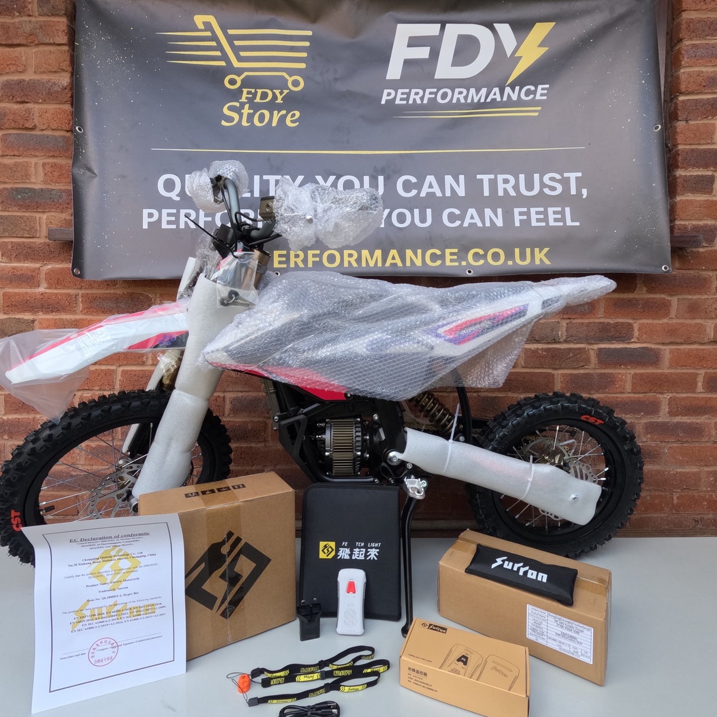2025 Sur-Ron Hyper Bee – Pink – 12kW Electric Off-Road Bike – Finance Available