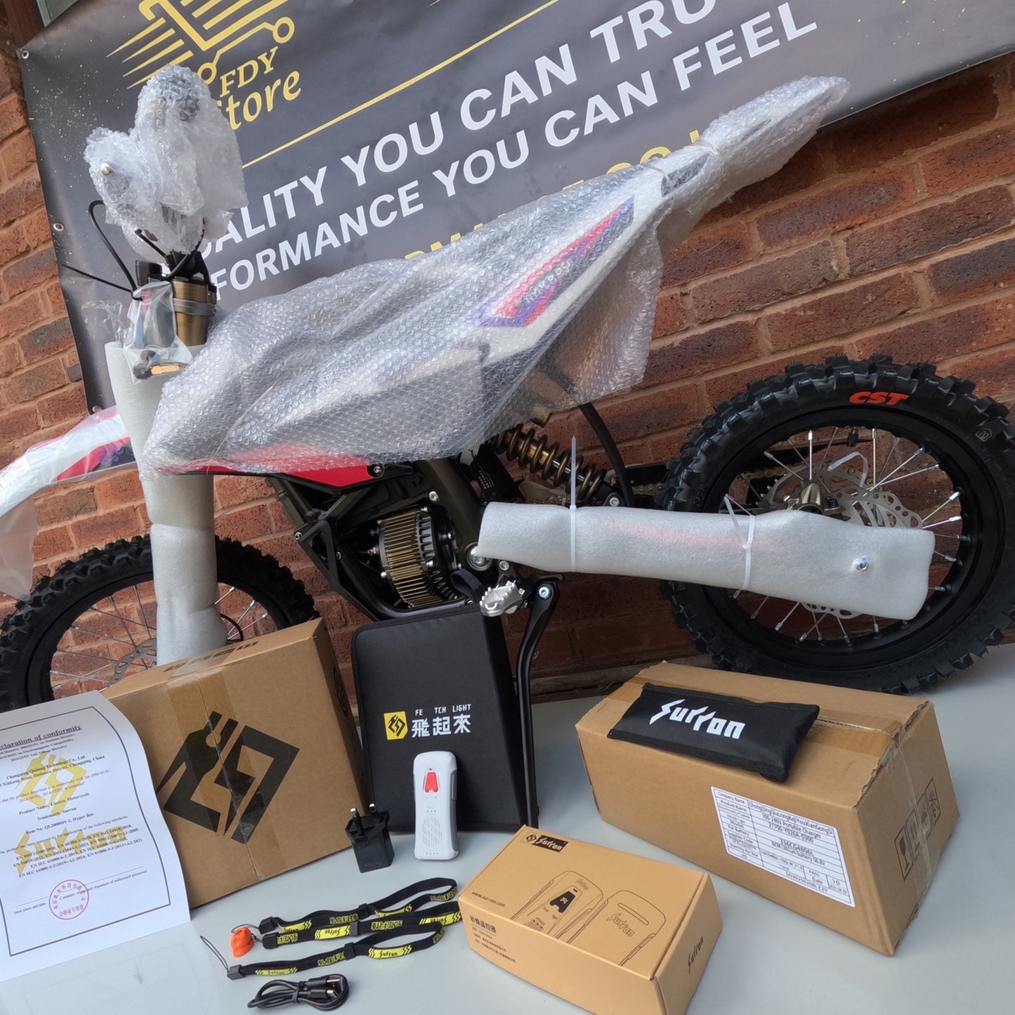 2025 Sur-Ron Hyper Bee – Pink – 12kW Electric Off-Road Bike – Finance Available