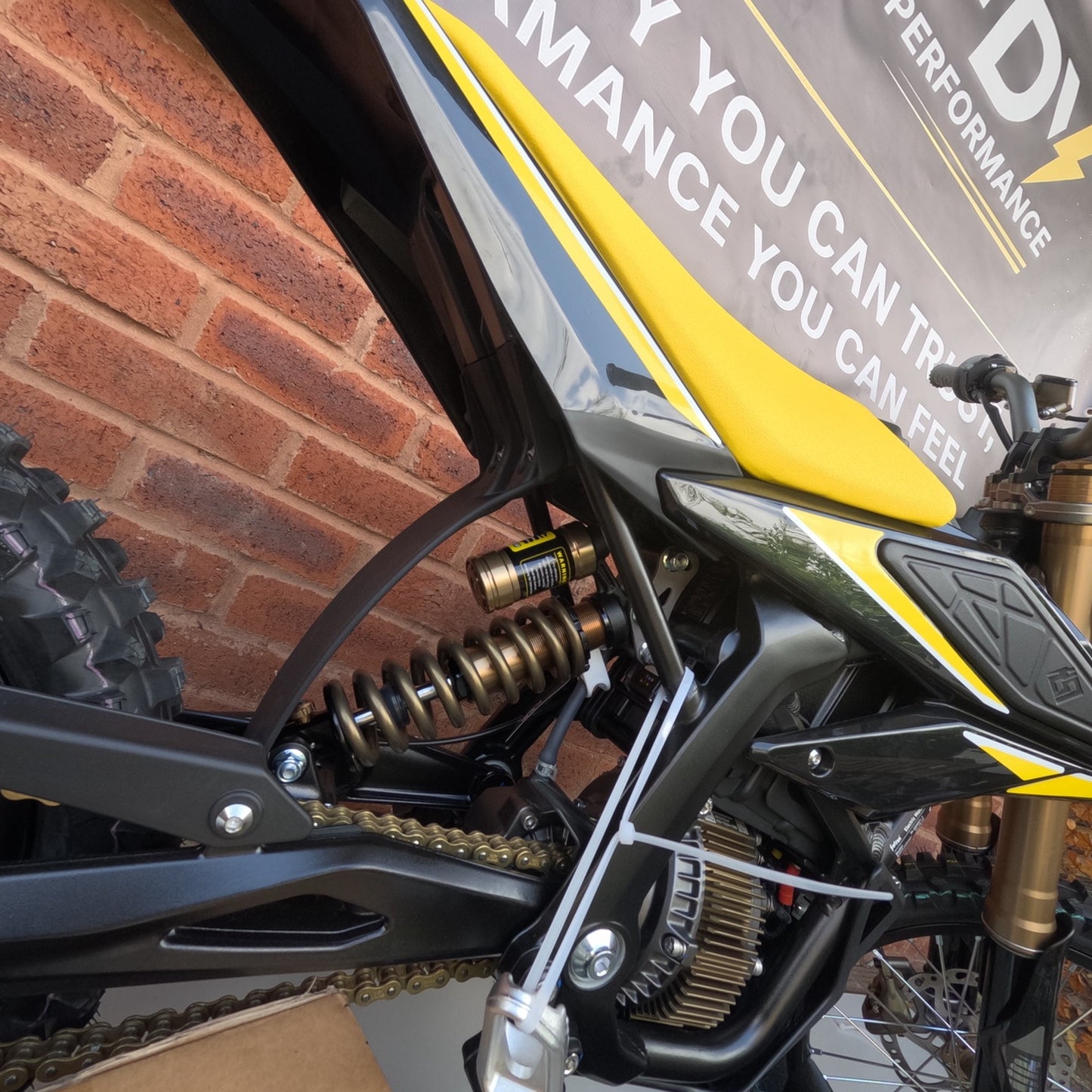 2025 Sur-Ron Hyper Bee – Yellow – 12kW Electric Off-Road Bike – Finance Available