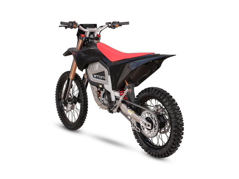 Stomp Haywire 2025 Electric Dirt Bike – 21kW | 74V 50Ah NCM | 21”/16 ...