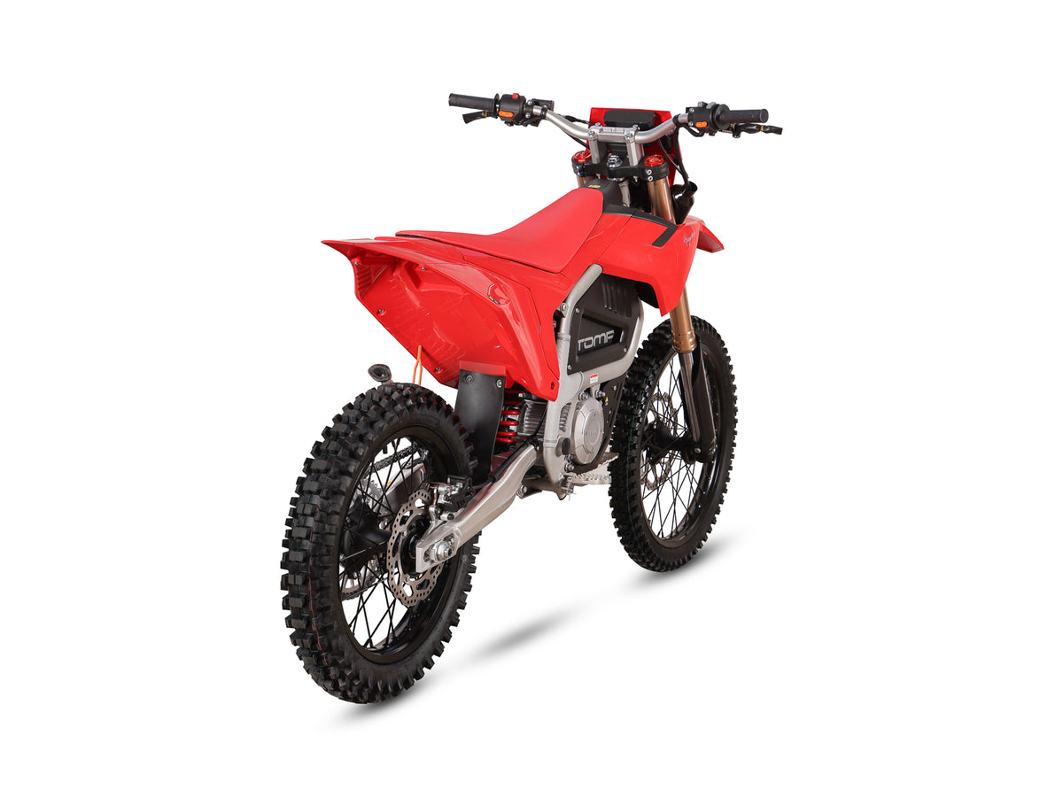 Stomp Haywire 2025 Electric Dirt Bike – 21kW | 74V 50Ah NCM | 21”/16 ...