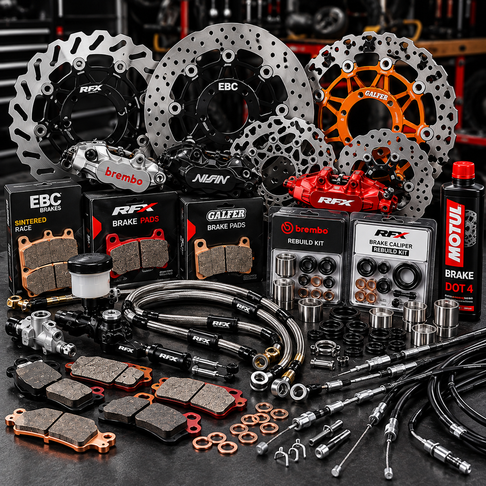 BRAKING SYSTEM BRAKE PADS & DISCS