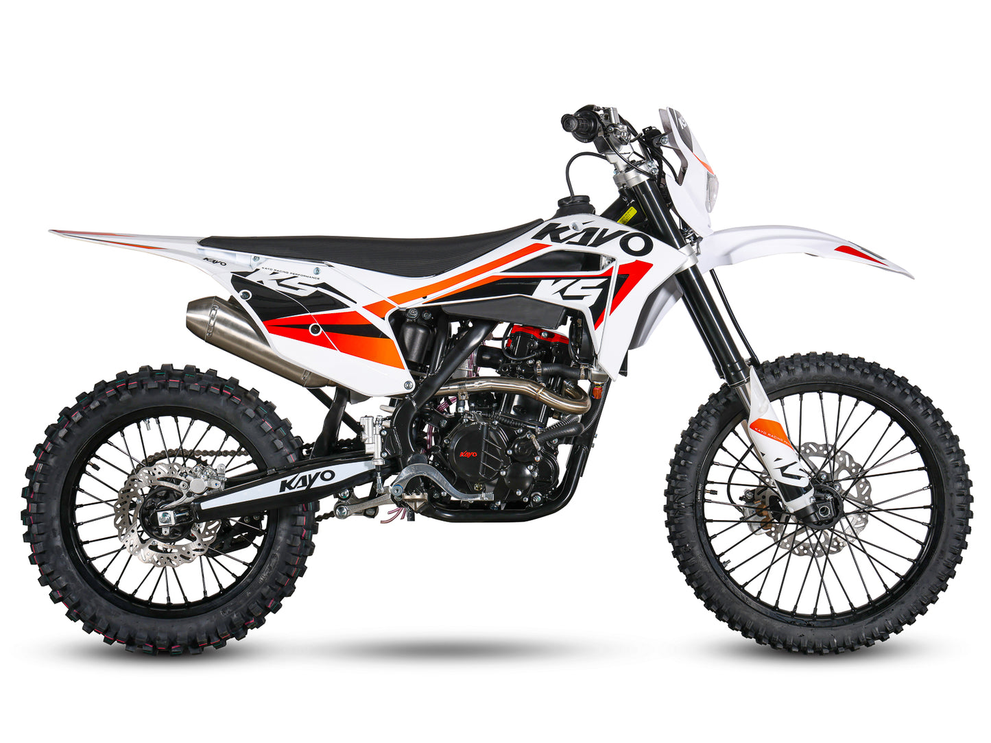 Kayo K5 Enduro Motorcycle – 250cc Off-Road Trail Bike