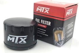 MTX Motorcycle Black Canister Oil Filter - #048