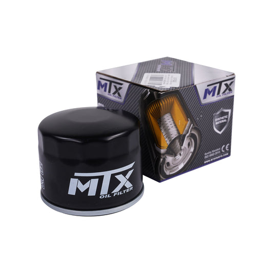 MTX Motorcycle Black Canister Oil Filter - #063